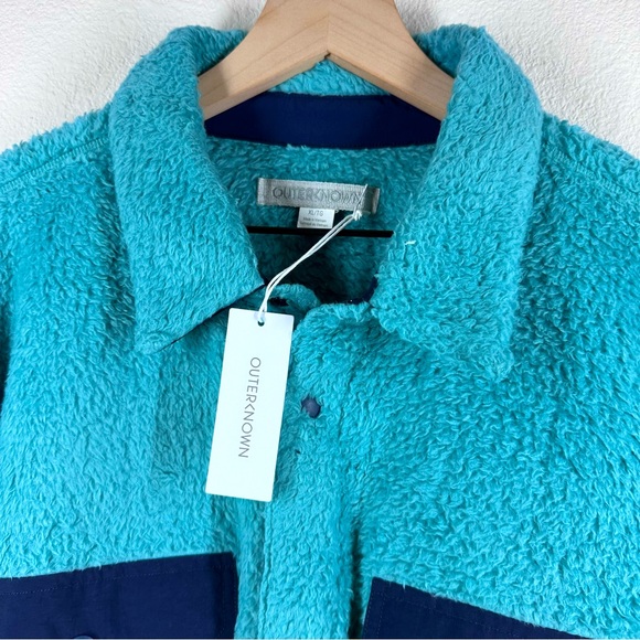 Outerknown Skyline Fleece Shirt Jacket XL NWT - Picture 5 of 11